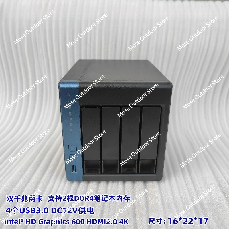 

In Stock TS-451D 4 Four-Bit NAS Storage Personal Enterprise Cloud Disk 4K J4025 Black