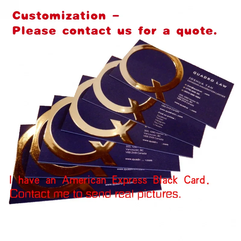

custom.Custom Luxury 3D Foil Visiting Business Presentation Cards