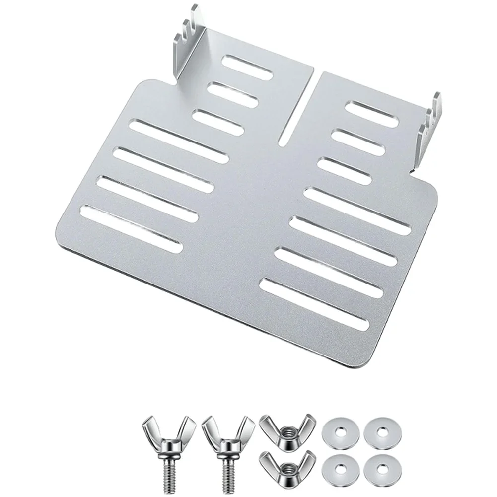 Adjustable Stainless Steel Bracket Kit for Stove Fans Includes Bolts Wing Nuts Fits For Heater Buddy and Compatible Fans