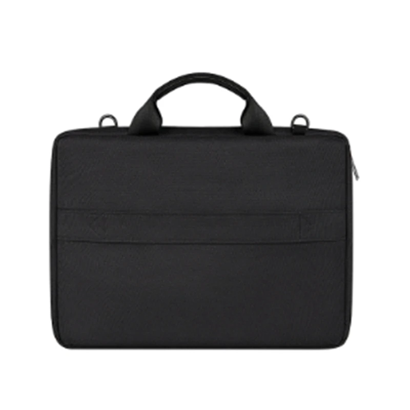 AU67-Zipper Binder With Sturdy Shoulder Strap & Multiple Pockets,For Office School Use, For Laptops,13.3 Inch