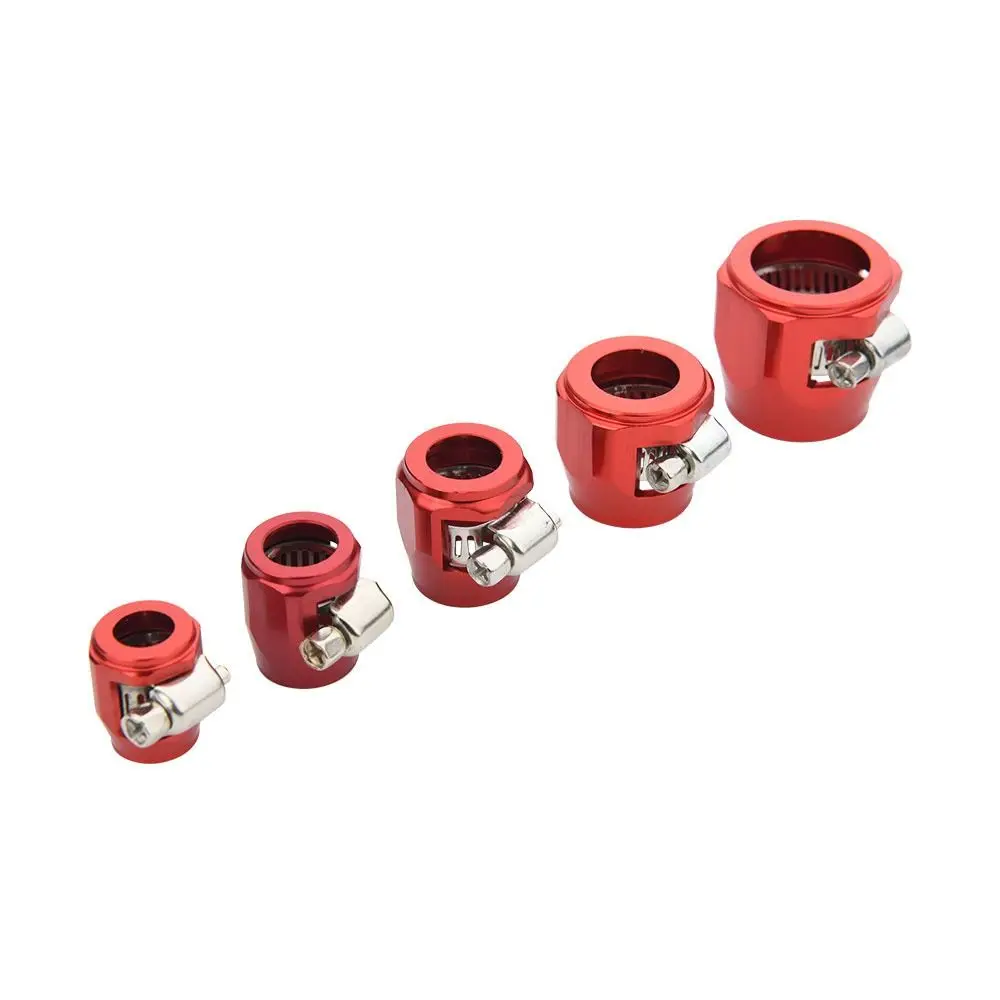 AN4 AN6 AN8 AN10 AN12 Fuel Line Clamp Universal Radiator Modified Car Hose Finisher Clamp Oil Pipe Holder