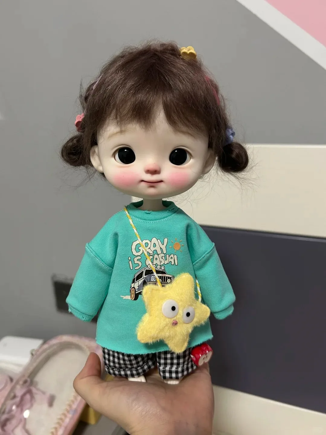 

New SD BJD doll 1/6 scale meng doll girl special SD doll dirty makeup toy birthday gift in stock makeup free shipping