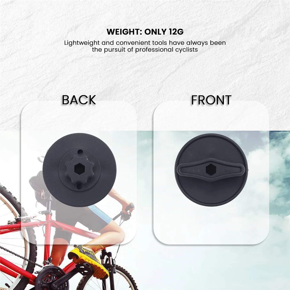 Велосипедный шатун, пылезащитный колпачок, болт, съемник, регулировочный ключ, инструмент для Shimano, 8 зубьев, внутренние шлицы, Hollowtech II Rich