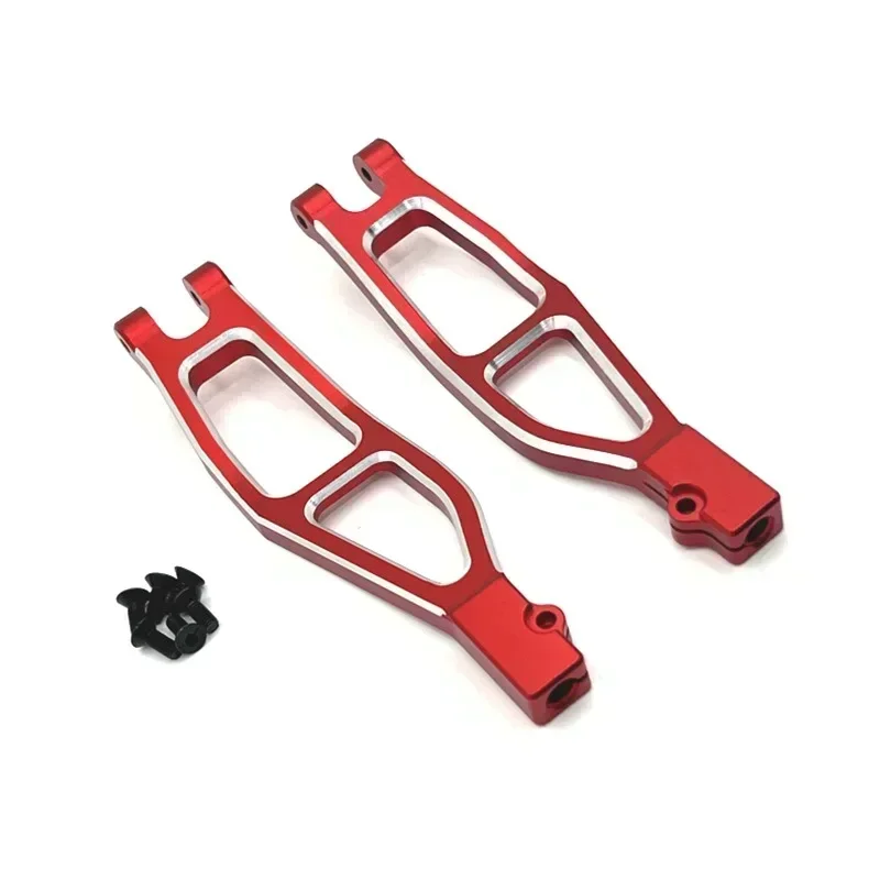 For FeiShen FS 1/8 TANK, SHARKS, Cheetah, ATOM, Leopard, Thunder, RC Car Parts Metal Upgrade Front Upper Swing Arm