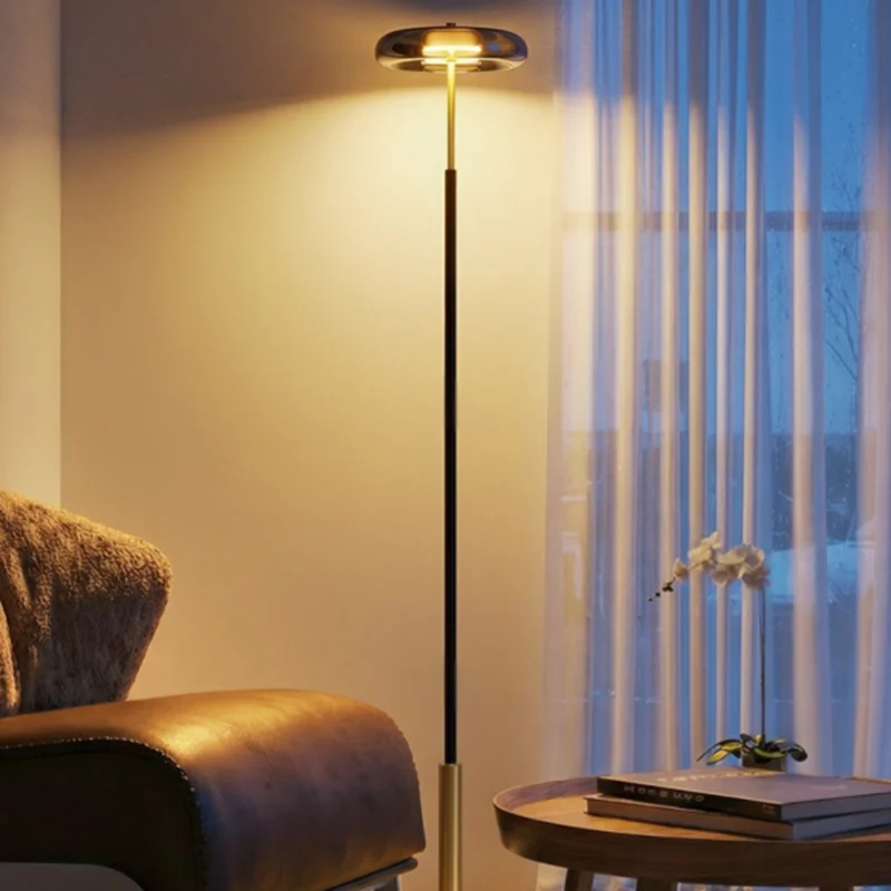 Modern living room study floor lamp bedroom floor lamp living room sofa side standing table lamp study decoration lamp