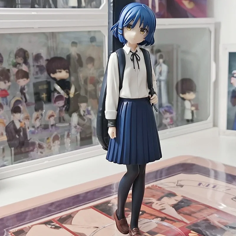 ฟิกเกอร์อนิเมะ โบชชิ เดอะ ร็อค ยามาดะ เรียว ขนาด 25 ซม. ชุดนักเรียน ยืน ของสะสม ตกแต่งโต๊ะทำงาน ของเล่น