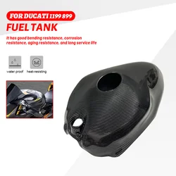 Fuel Tank Fairing For Ducati Panigale 899 1199 1299 959 V2 V2S Gas Fuel Tank Cover Motorcycle Parts ABS Carbon Paint Black