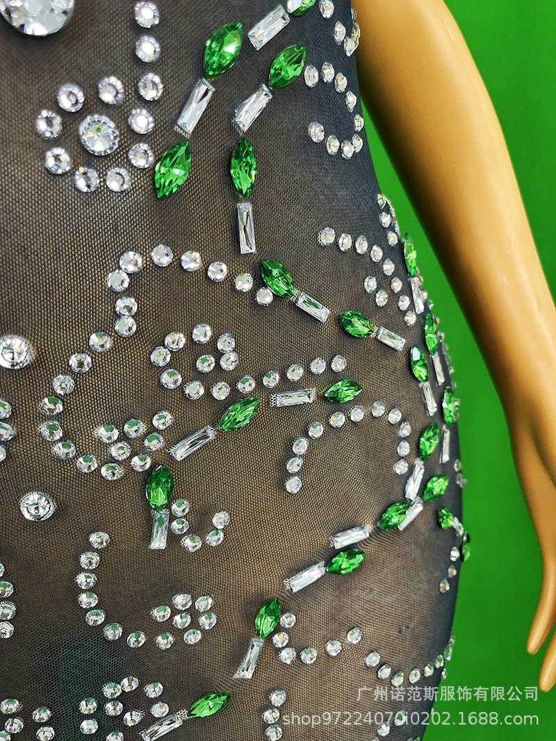 Nicho esquema de cores sexy perspectiva hip vestido boate palco desempenho roupas festival música cantor cantando roupas