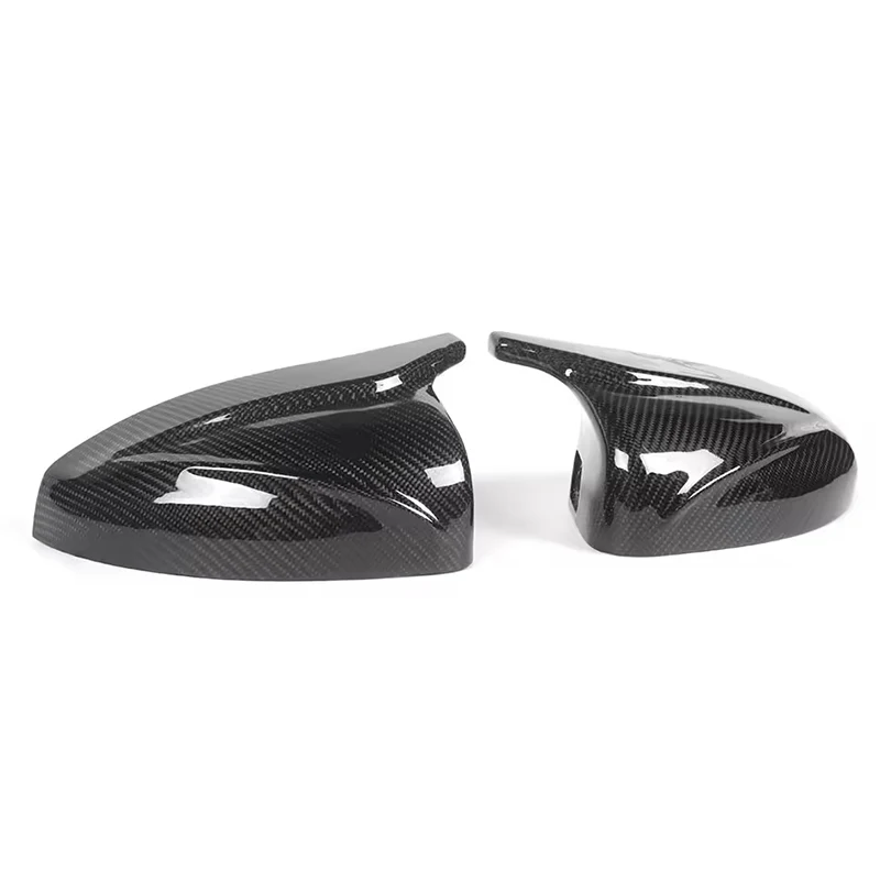 

Carbon Fiber Side View Wing M Look Mirror Housing Covers With Assist for Audi A3 S3 RS3 8V 2014-2020 Ture Factory Fitment