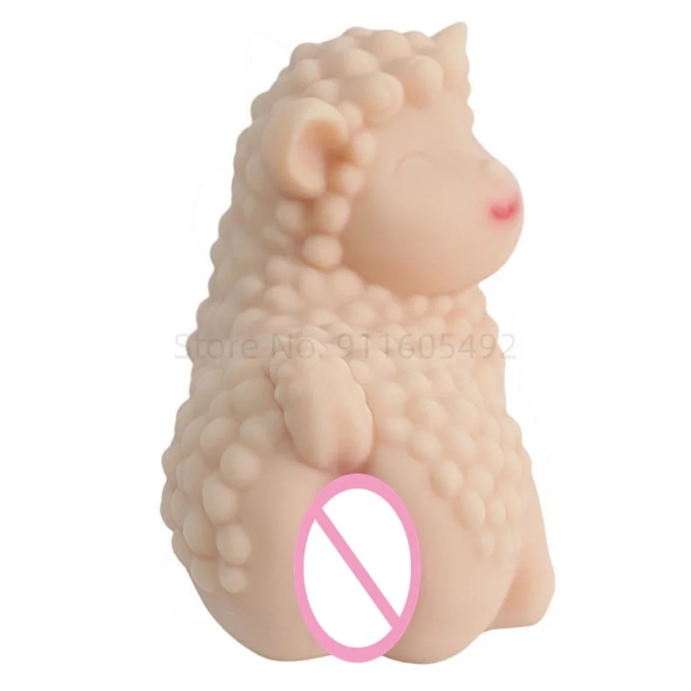 لطيف الأغنام دمية جنسية مع واقعية المهبل الشرج الاستمناء الذكور القضيب الضارب جيب كس لعب للبالغين 18 رجل الاستمناء #5