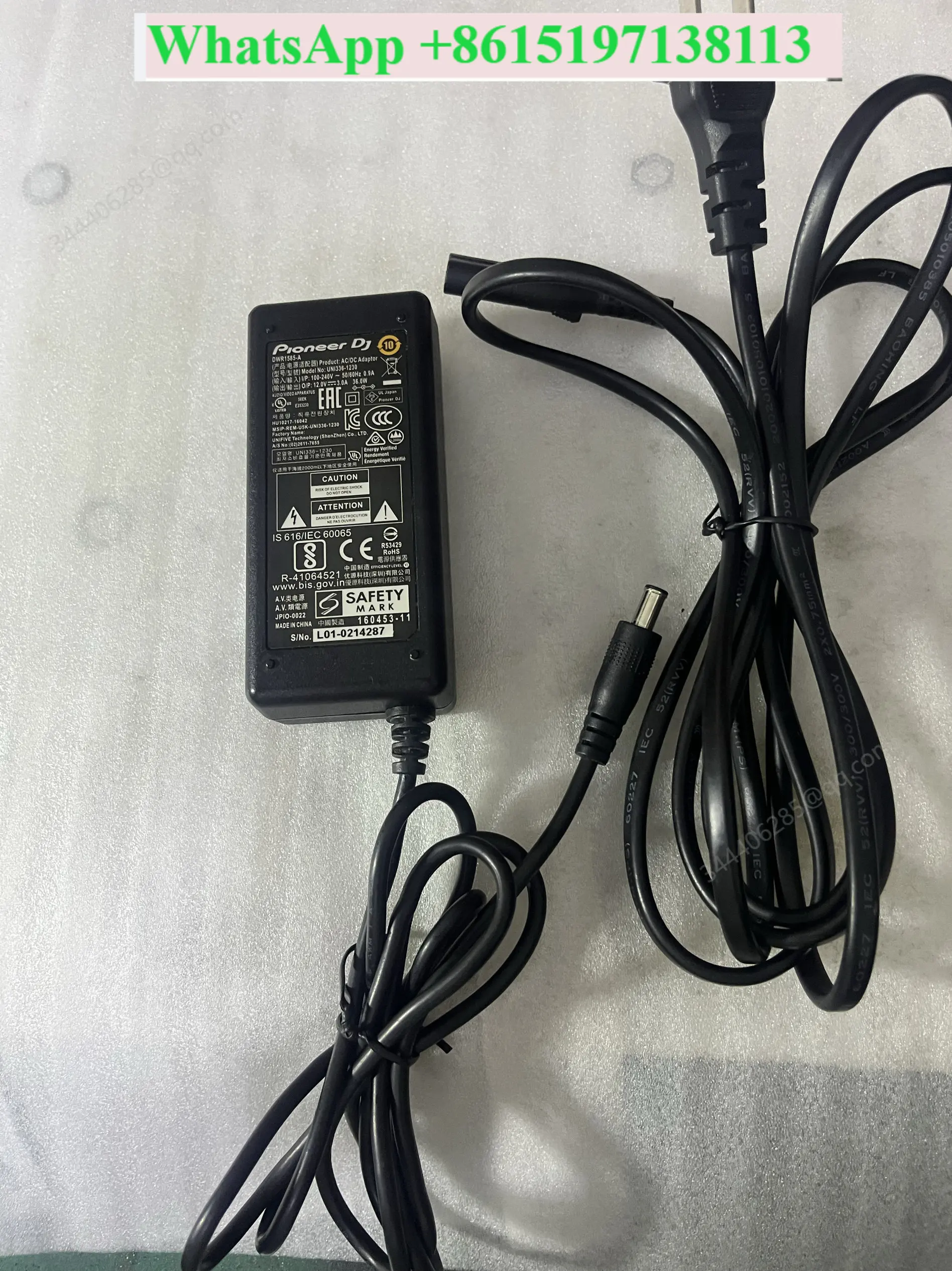 Driver accessories, power cord ddj1000SRT800 SR2 XDJRR original machine second-hand down 90% new