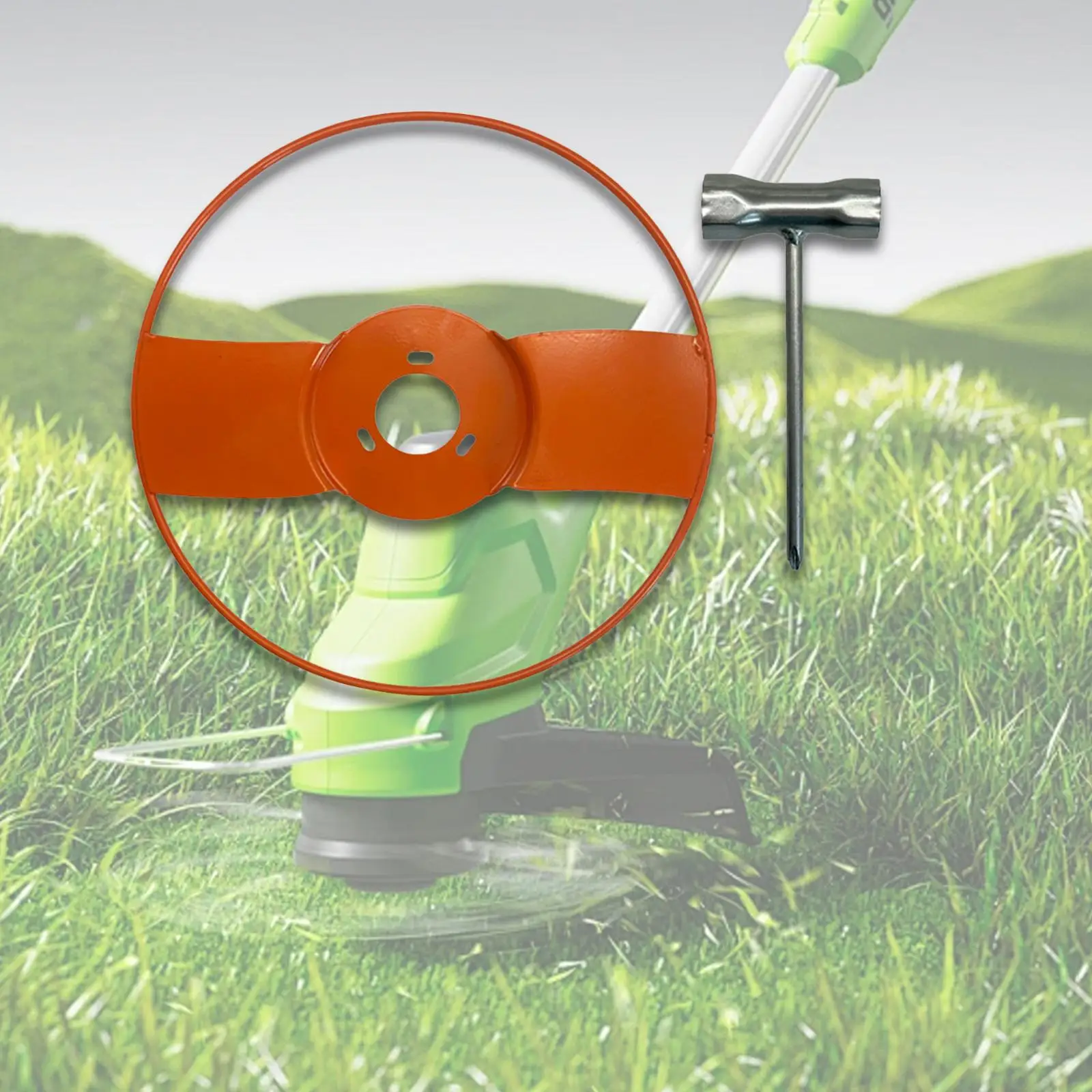 Protective Seedling Plate Metal Lawn Tools Universal Guard for Ground Cutter Garden Trimming Machine