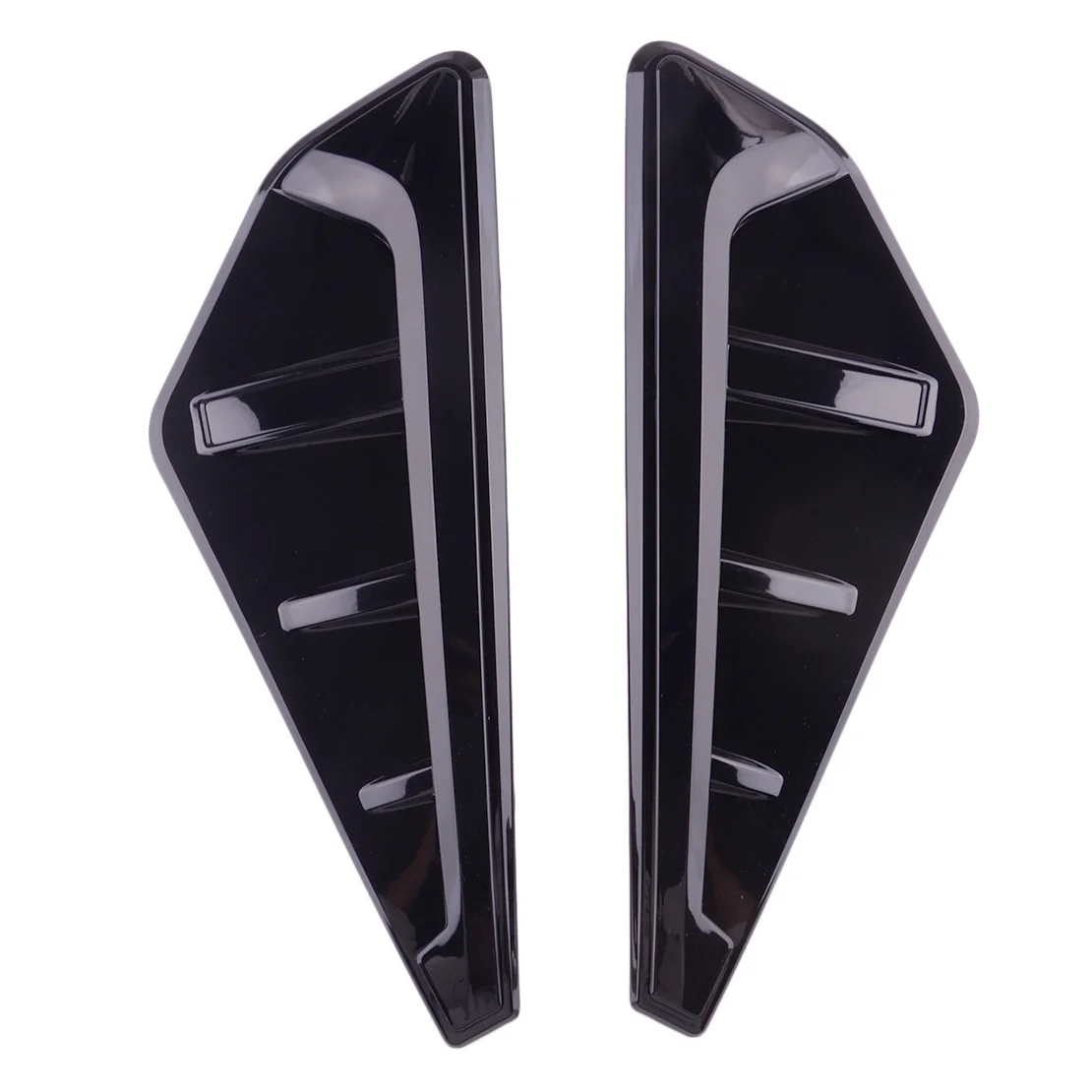 1 Pair Car Side Fender Air Vent Outlet Cover Trim Gloss Black ABS Fit For BMW X5 G05 2019 2020 2021 2022 2023