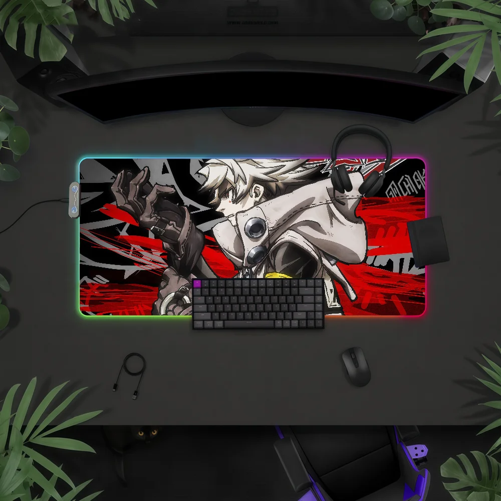 

Коврик для мыши Anime Gachiakuta, водонепроницаемый, с RGB LED подсветкой, красочный, для игровой клавиатуры, нескользящий, для стола