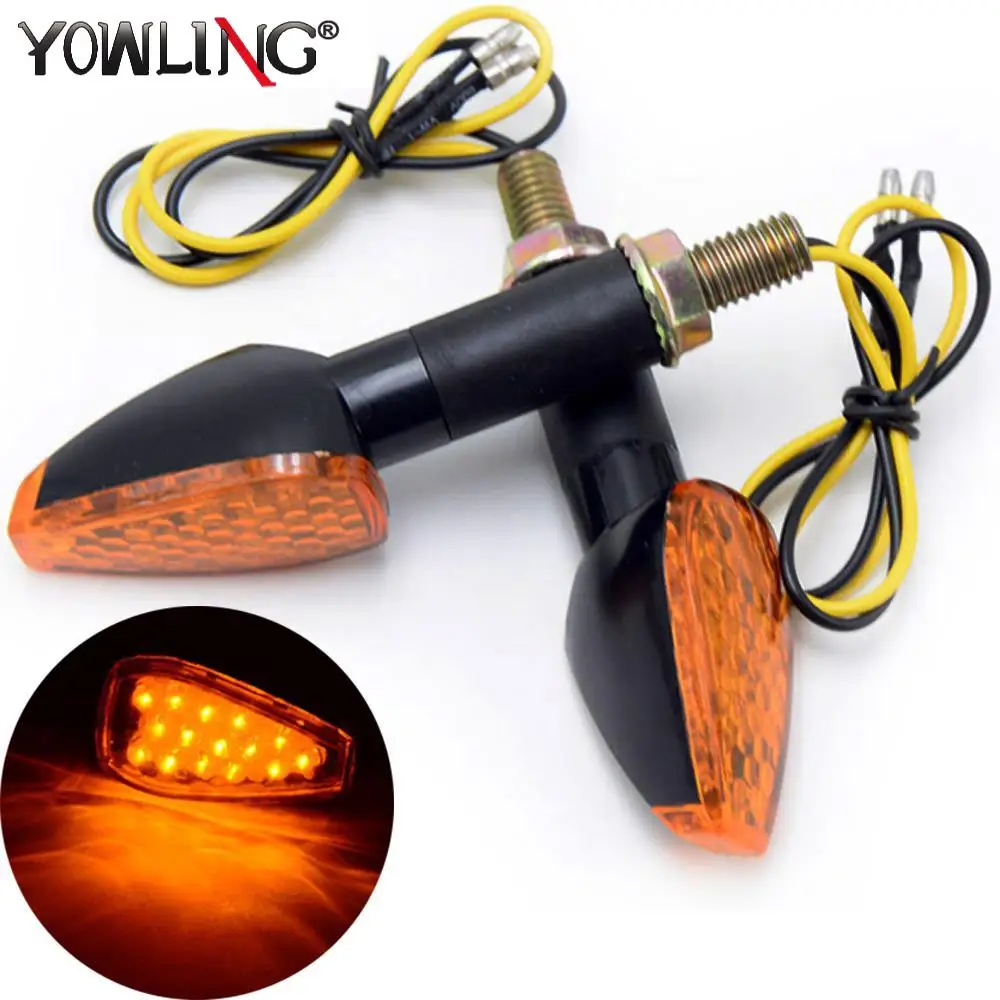 Motorcycle LED Turn Signal Lights Lamp For Suzuki GSXR 600 750 1000 GSXS GSR 250 400 GSF 1200 1250 Bandit RMZ250 RMZ450 RM 80 85