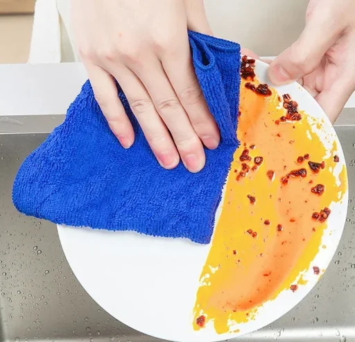Microfiber Cleaning Cloths Lint Free Microfiber Cleaning Towel Cloths Reusable Cleaning Towels Super Absorbent for Car Window
