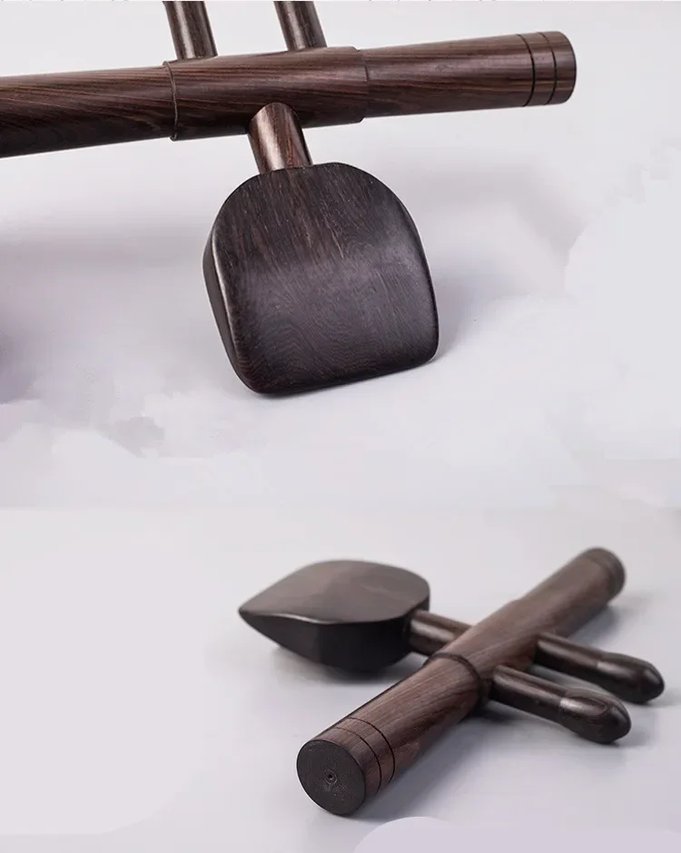 Yingyang Balance Massager Professional Chiropractic Reflex Point Ebony Wood Hand Made Body Customized Wooden Massager
