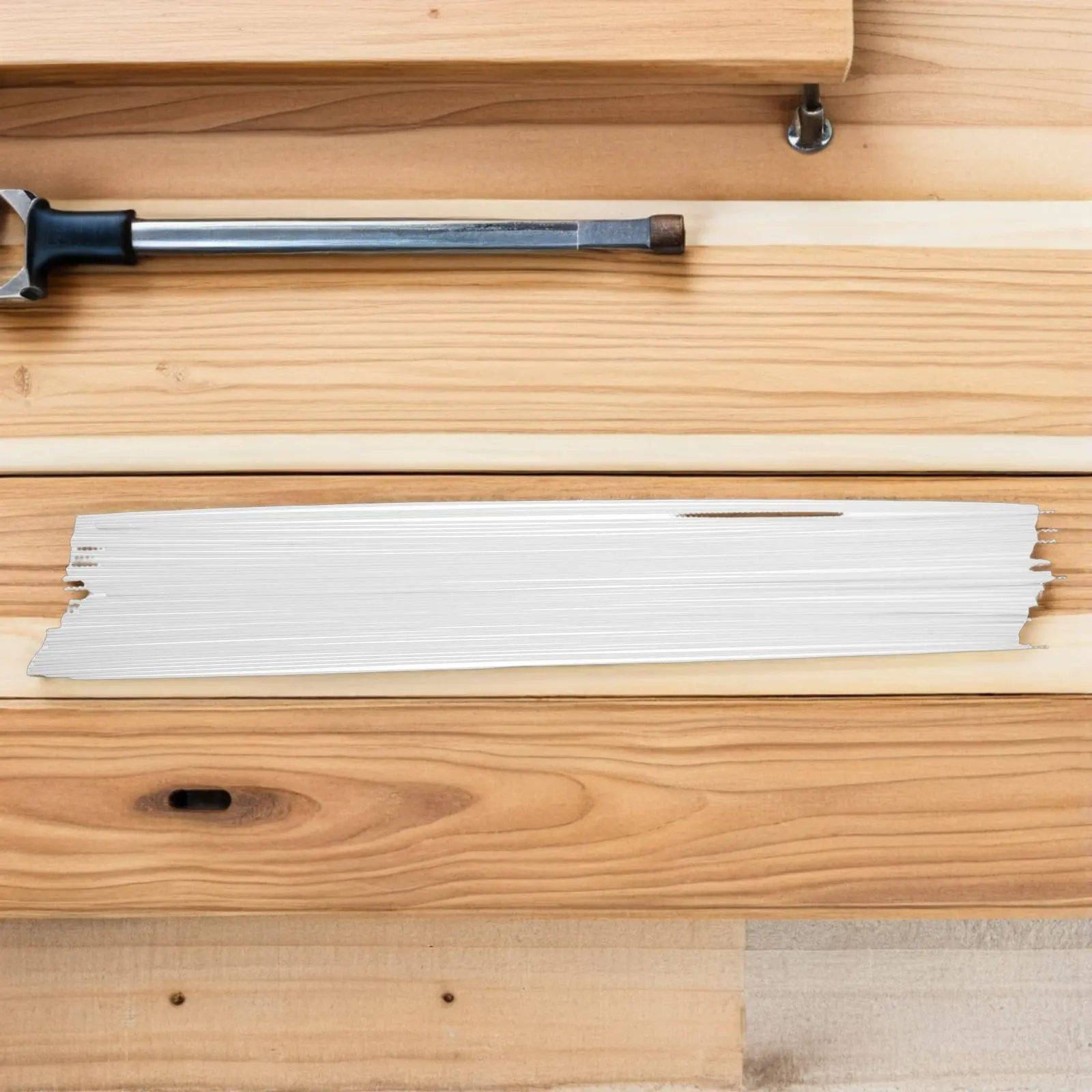 

50Pcs White Plastic Square Dowel Rods 50Cm Long Versatile Solid Craft Sticks for DIY Modeling Structural Support Decorative