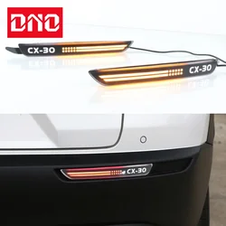 Car LED Rear Bumper Lamps For Mazda CX-30 CX30 2020 2021 Brake Light Turn Signal Backup Reflector Lamp Taillights Car Fog lamp