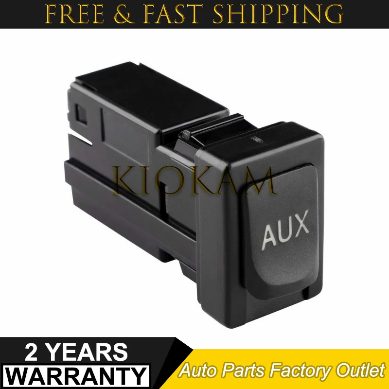 For Toyota Avalon Corolla Highlander RAV4 Sequoia Sienna Tacoma Tundra 2007-14 2015 Auxiliary Aux Stereo Adaptor 8619002010