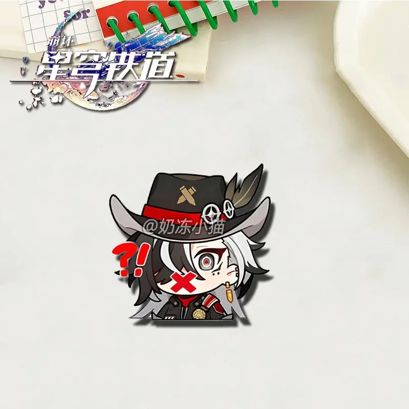 Boothill-Broche Anime Honkai Star Rail pour Femme, Danemark ges, Dessin Animé Créatif, Broches Cosplay Kawaii, Accessoires de Sac, Mode