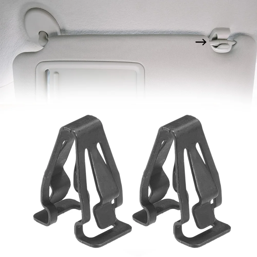 

2 шт. DS7Z-9904132-A DS7Z9904132A для Ford для Edge для Fusion для Mustang для Transit для MKX зажим для солнцезащитного козырька с низкой даховой линией