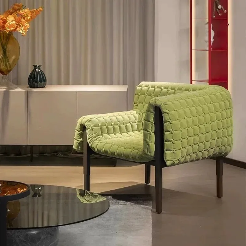 Fancy Armrest Living Room Chairs Luxury Design Salon Designer Lounge Chair Relaxing Comfy Reading Fauteuil De Salon Furniture