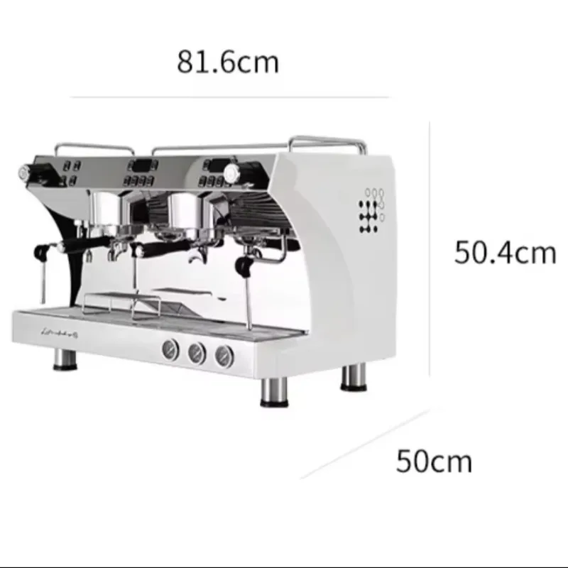 

A Hot saleProfession Commercial Two- Group Fully Automatic Coffee Maker Espresso Coffee Machine Big Cappuccino Coffee Machine
