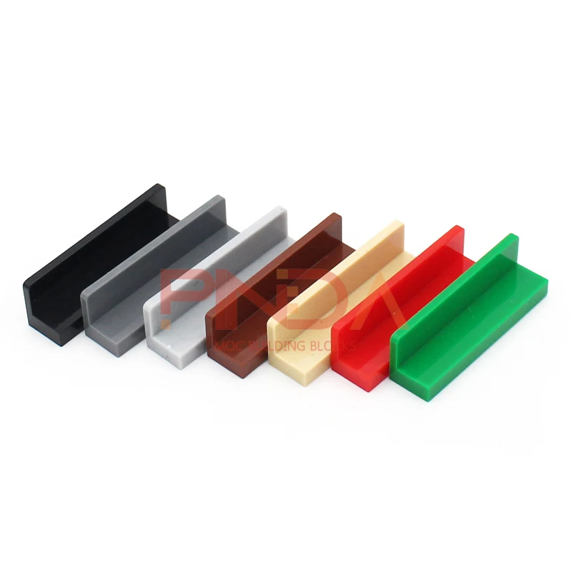 

30pcs Moc 30413 Panel 1x4x1 Corner Bench Chair Building Bricks Block Compatible with All Brands Assembles Particles Street View