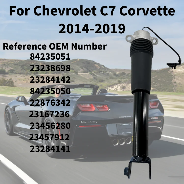 Rear Shock Absorbers Struts with Magnetic Ride Control for Chevrolet C7 Corvette Z06 2014-2019 Suspension Parts 84235051