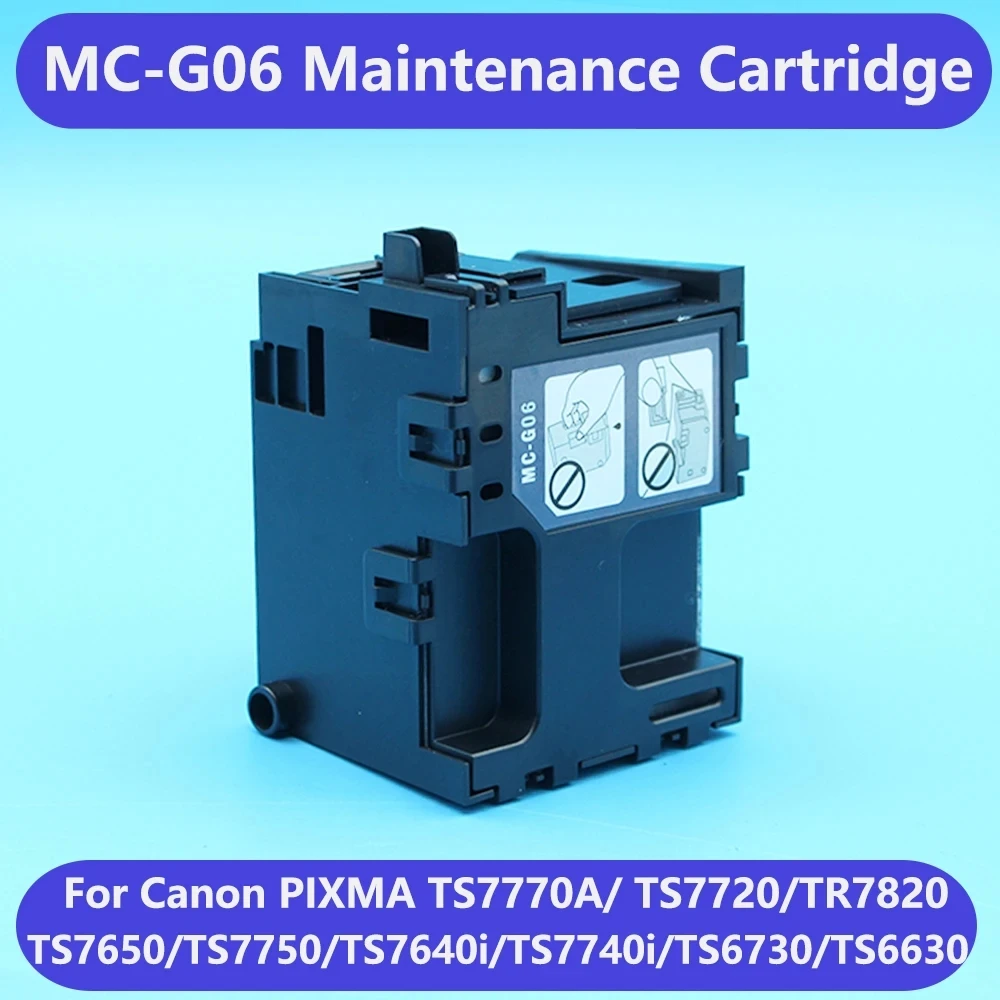 MC-G06 MC G06 Maintenance Cartridge For Canon TS6630 TS770A TS6730 TS7640i TS7650i TS7680i TS7720 TS7740i TS7750i TS7780A TR7820