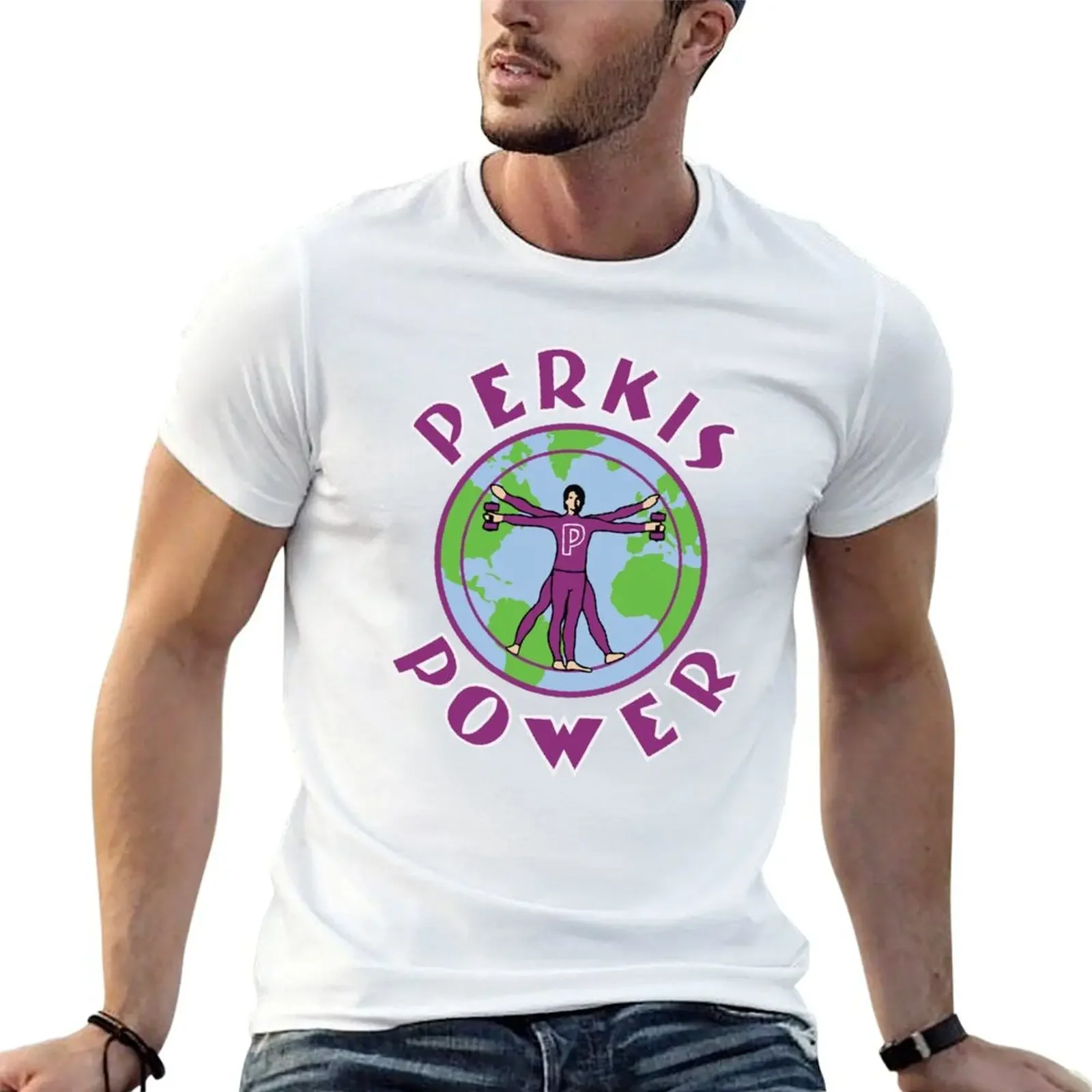 perki power T-Shirt boys animal print luxury clothing labubu Men's t shirts