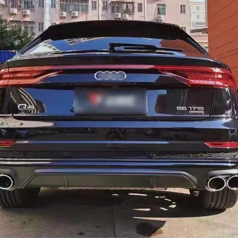 

Suitable for From 2019 to 2023, the Audi Q8 Sport was upgraded to a SQ8 with a four-outlet rear lip and a tailpipe with a Black