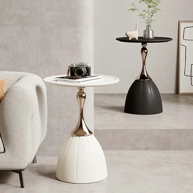 Aesthetic Living Room Side Table Design Aesthetic White Luxury Coffee Tables Small Modern Organizer Couchtisch Salon Furniture
