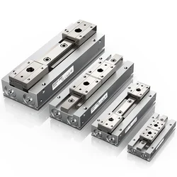 Low Profile Pneumatic Cylinder Air Parallel Gripper Force Cylinder MHF2 8D MHF2 10D MHF2 12D MHF2 16D MHF2 20D Pneumatic Gripper