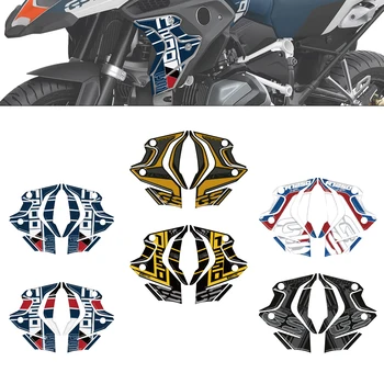 Para bmw r1250gs r 1250 gs 40 anos gs edição troféu 2018-2023 guarda radiador da motocicleta 3d gel pintura protetor adesivo decalque
