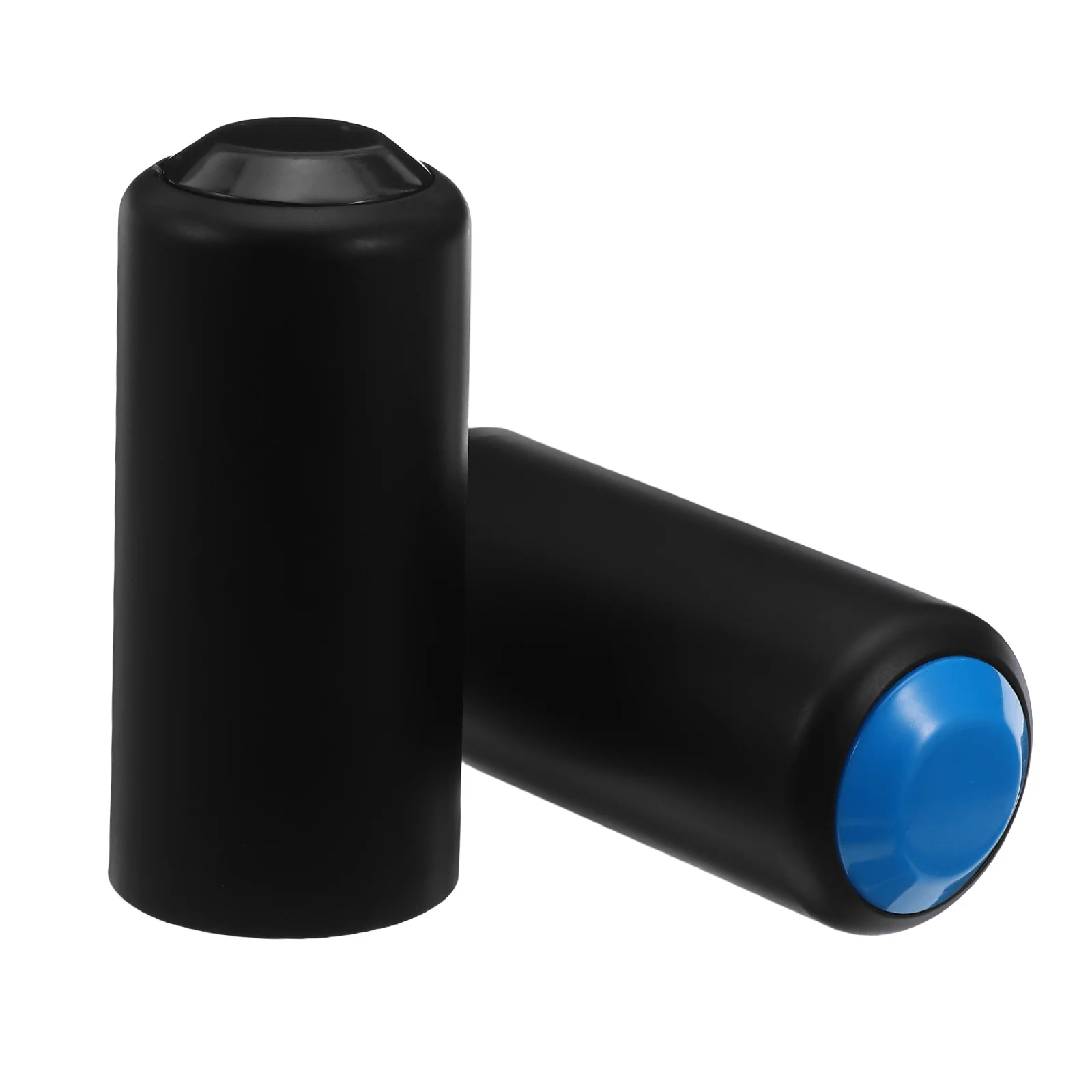 

2Pcs Microphone Tail Covers Plastic Protective Sleeves Replacement Cap for Wireless Mic Handle Professional Recording
