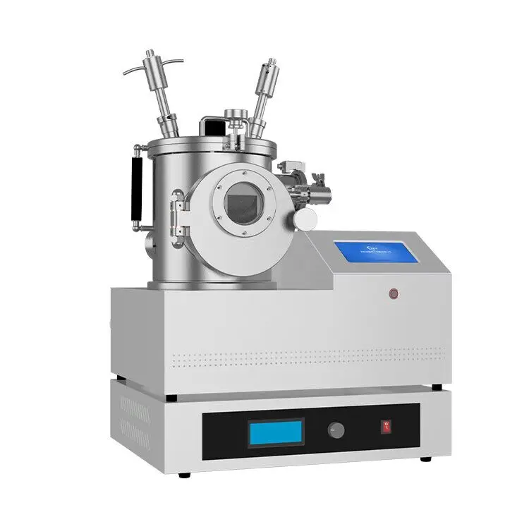 integrated sputtering setup for Al and SiP targets