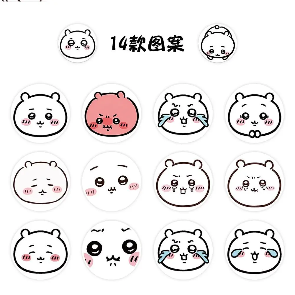 New K-POP Chiikawa Kii Head Stickers Roll Stickers Cartoon Party Decoration Dessert Sealing Stickers Birthday Gifts 2026 view 3