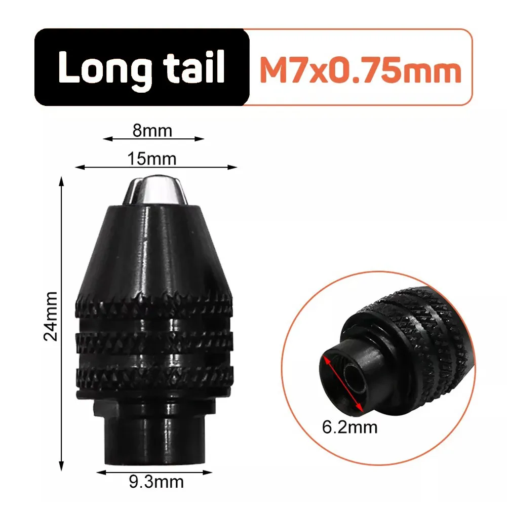 Hex Shank Drill Bits Handy Keyless Chuck for Easy Bit Changes Electric Grinder Nail Machine Engraving Accessories