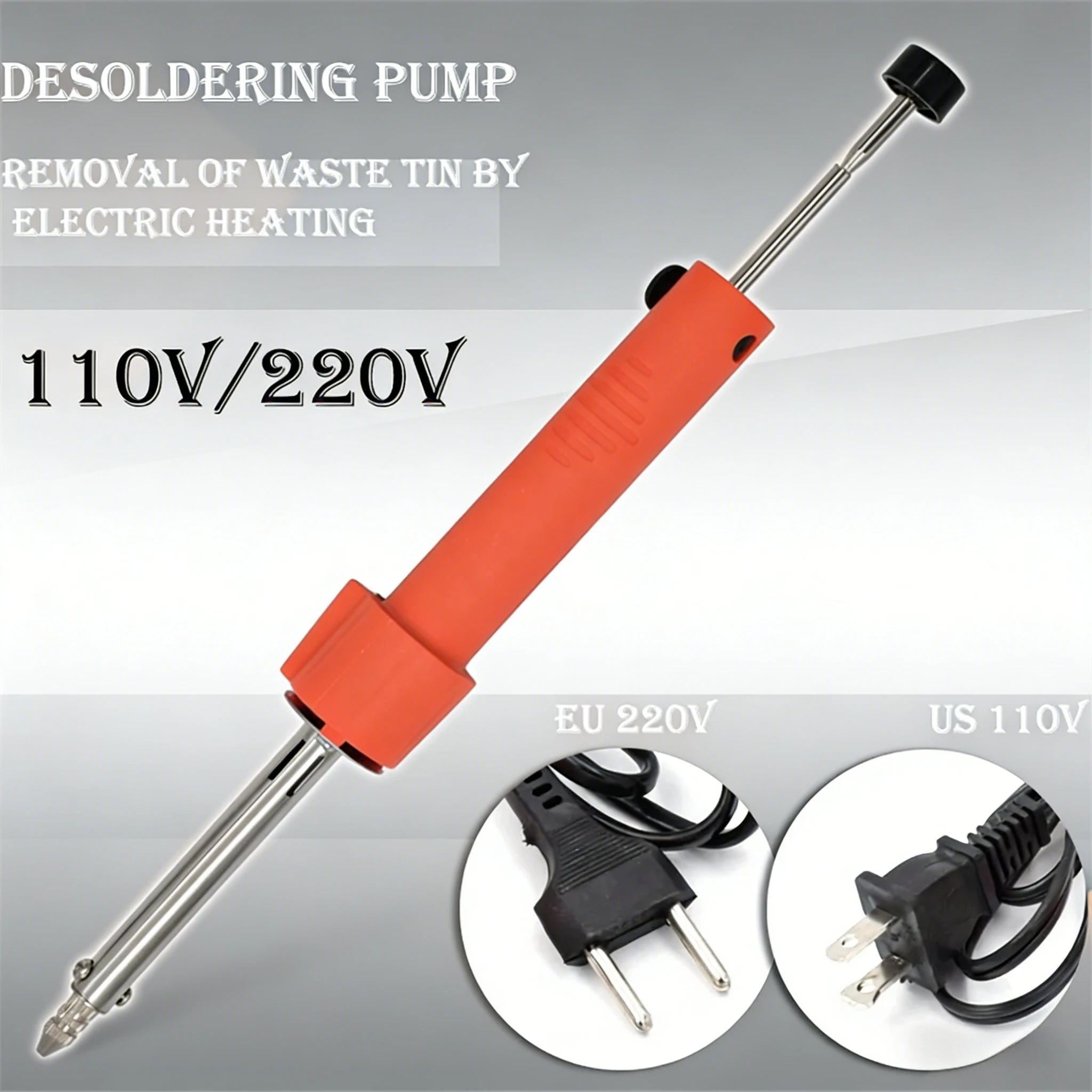 

36W Electric Dual Purpose Solder Absorber Electric Solder Absorber HB-019SuckerWelding Desoldering Pump Iron Gun Tin Desoldering