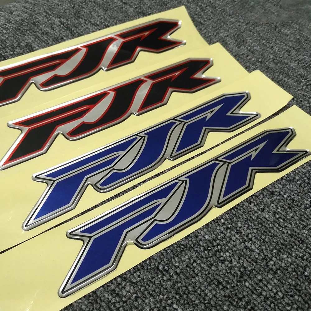 For Yamaha FJR1300 FJR 1300 Tank Pad Fairing Emblem Badge Logo Windshield Trunk Aluminium Cases Protector Stickers 2019 2020