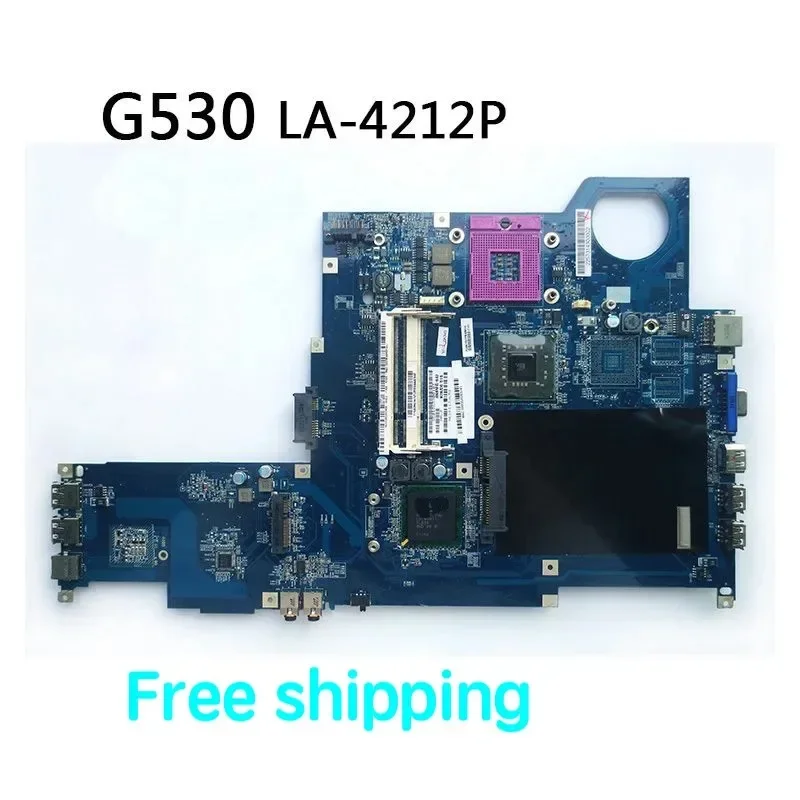 Suitable For Lenovo G530 Laptop Motherboard LA-4212P DDR2 Mainboard 100% tested fully work free shipping