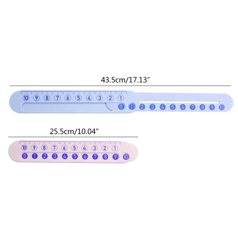 Линейка для изучения математики. Калькулятор сложения и вычитания чисел. Соответствующая линейка. Прямая поставка.