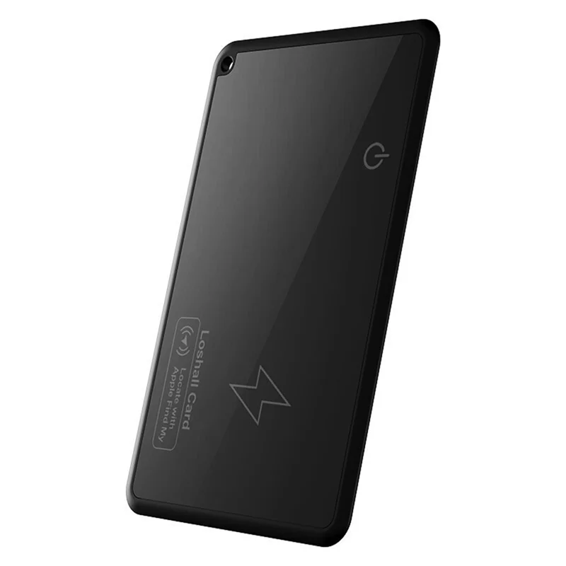 【CLEARANCE】2Pcs Wireless Charging Tracking Location Mini Wallet Tracker Card Waterproof GPS Locator Work For Iphone Find My Trac