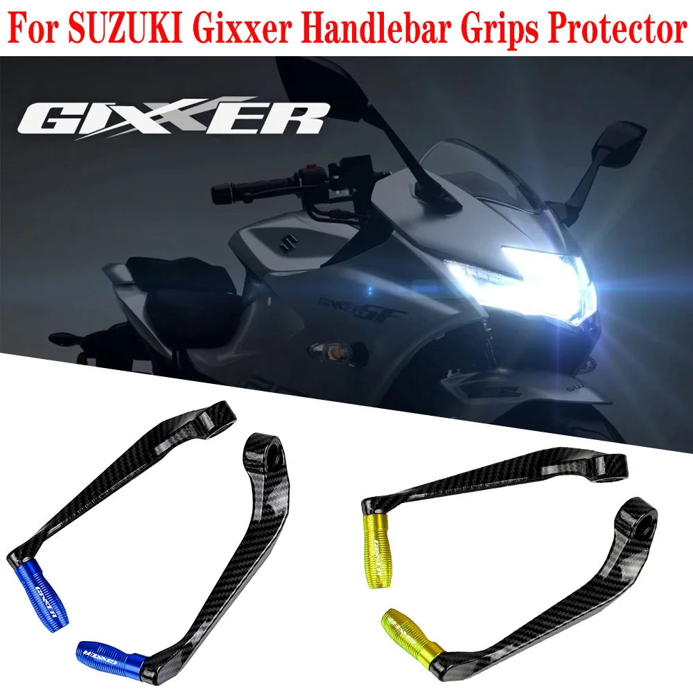 For SUZUKI GIXXER Series Gixxer155 Gixxer250 Motorcycle Handlebar Grips Hands Guard Brake Clutch Levers Protector