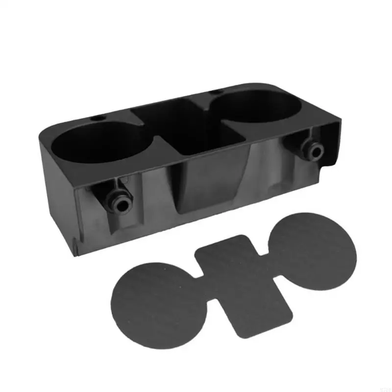 M76E Rear Cargo Drink Box for Jimny JC74, Two Cup Space Tray with Center Bin, Mount Form, and ABS Build for Small Item Sorting