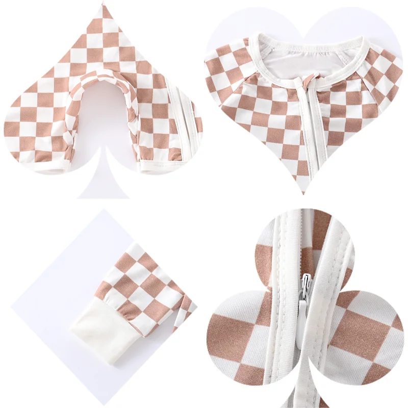 2026 Baby Boy Girl Clothes Summer Plain 3-9 Months Newborn Clothing Baby Rompers Bamboo New Born Baby Clothes view 6
