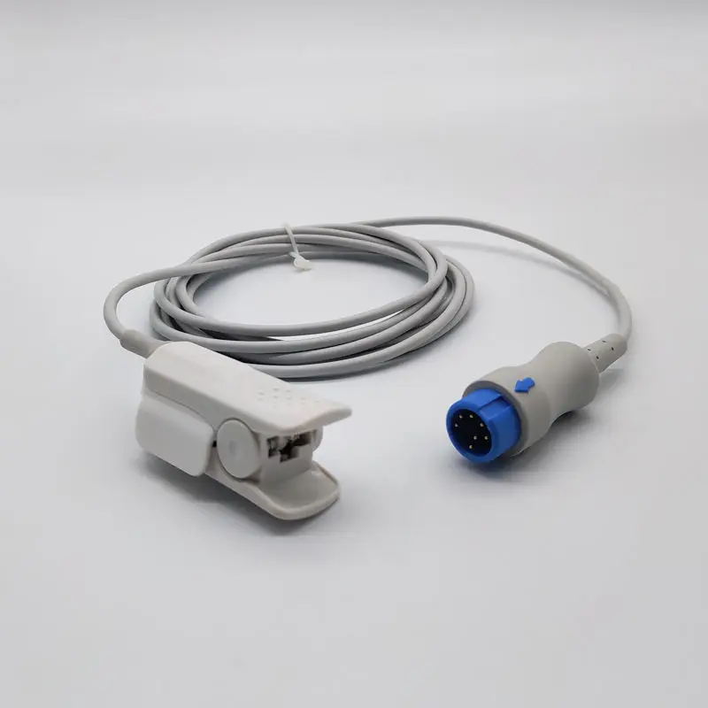 T5/T8 Compatibele 7Pin 3M Finger Clip SpO2-sensorkabel
