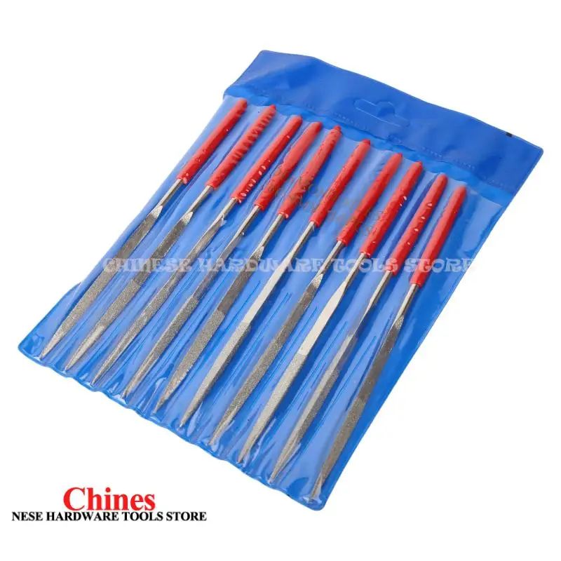 

10pcs 160x4mm Squarer Diamond Needle File Handy Tools Ceramic Crafts DIY Wood Rasp File Needle Jewelry Carving Diamond File